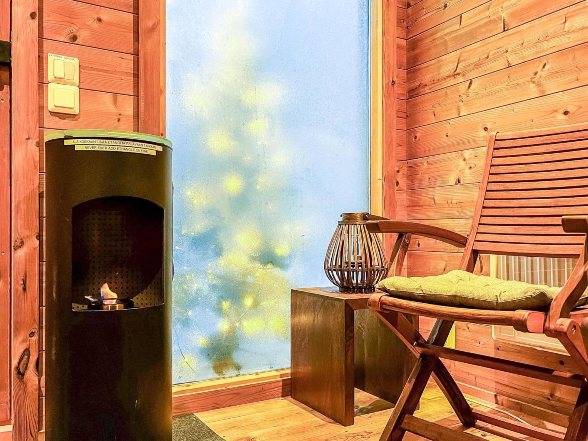 Holiday Home Samruam B Aurora Cabin By Interhome Salla Bagian luar foto
