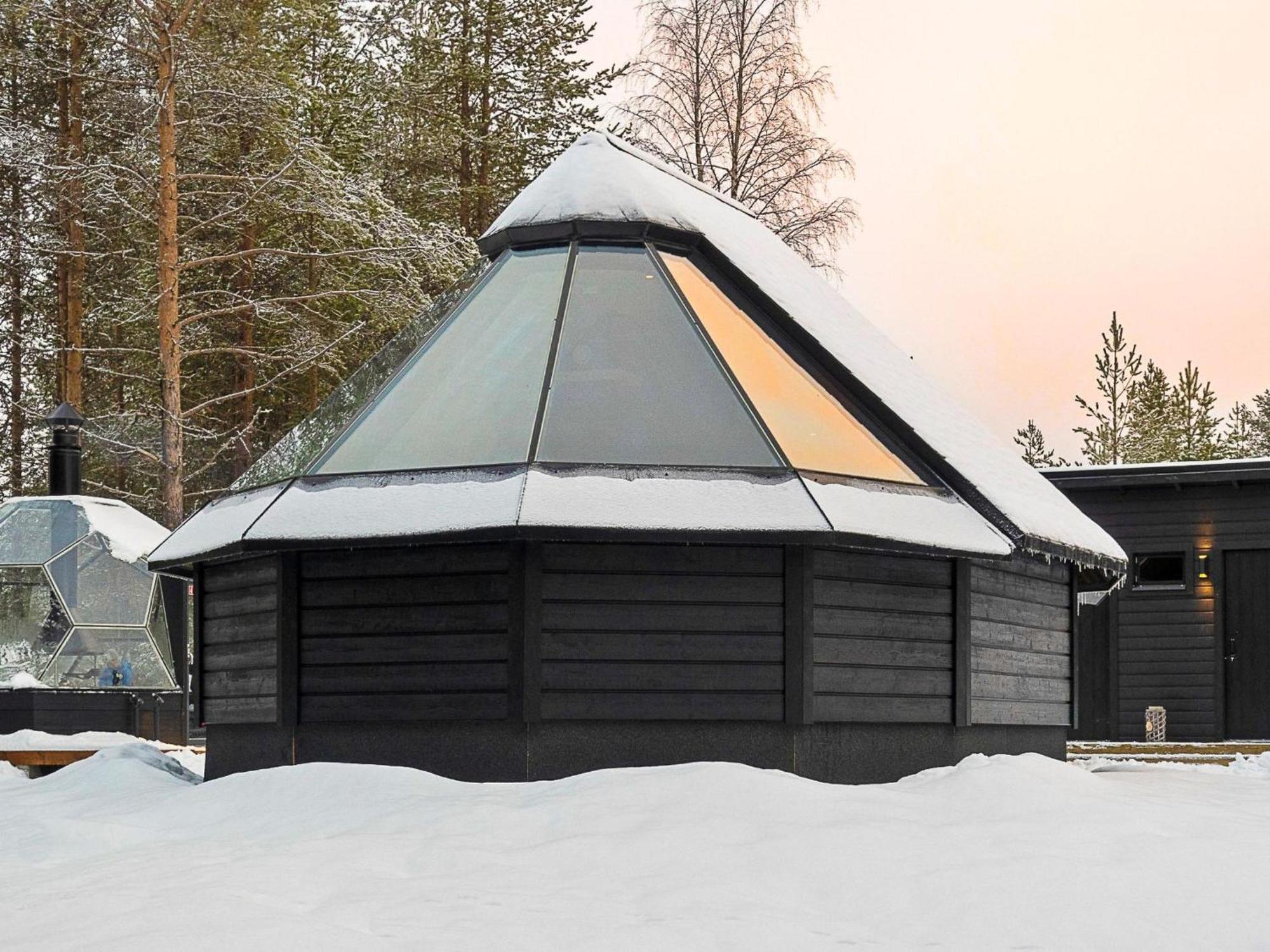 Holiday Home Samruam B Aurora Cabin By Interhome Salla Bagian luar foto