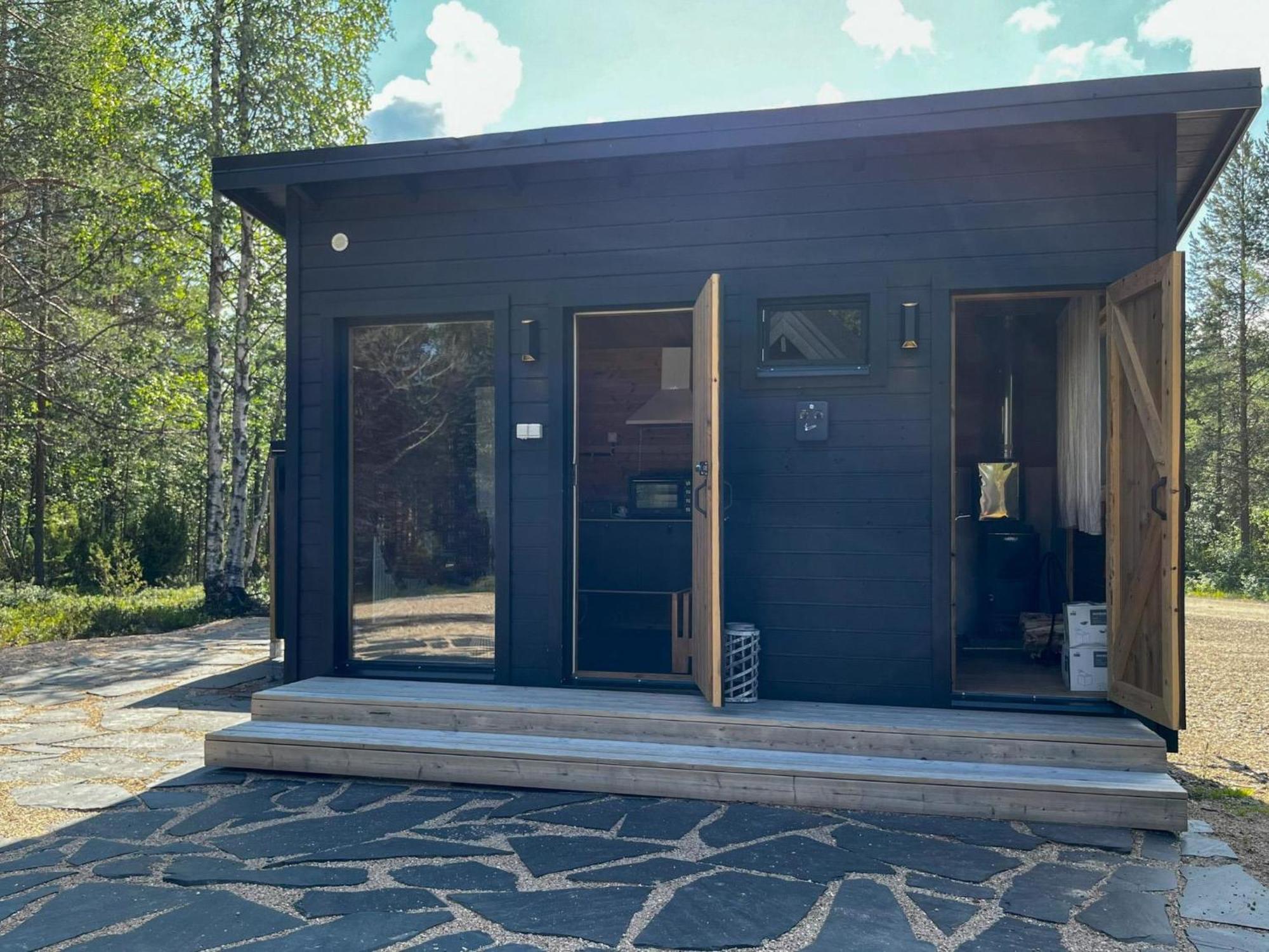Holiday Home Samruam B Aurora Cabin By Interhome Salla Bagian luar foto