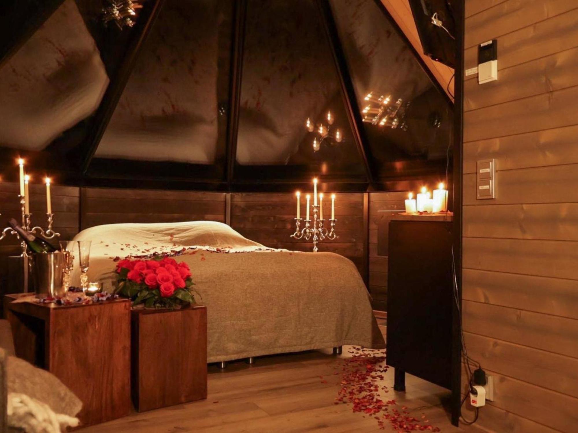 Holiday Home Samruam B Aurora Cabin By Interhome Salla Bagian luar foto